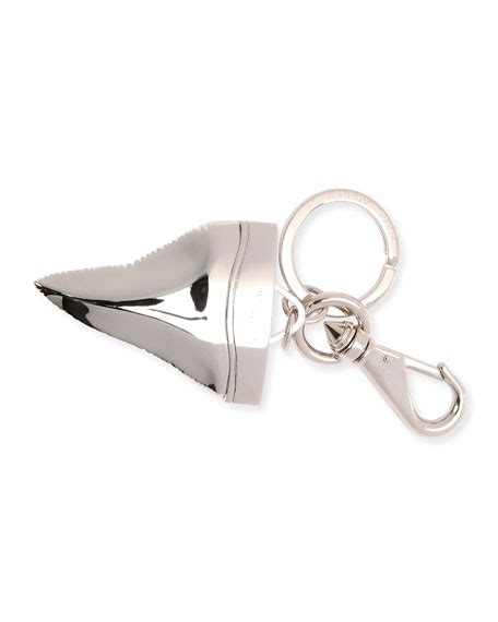 Givenchy SLV SHARK TOOTH KEYCHAIN 